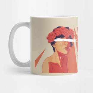 Flower Crown for a Queen Mug